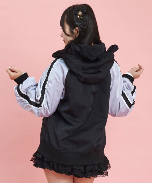 Secret Honey（シークレットハニー）の「フリルフードブルゾン