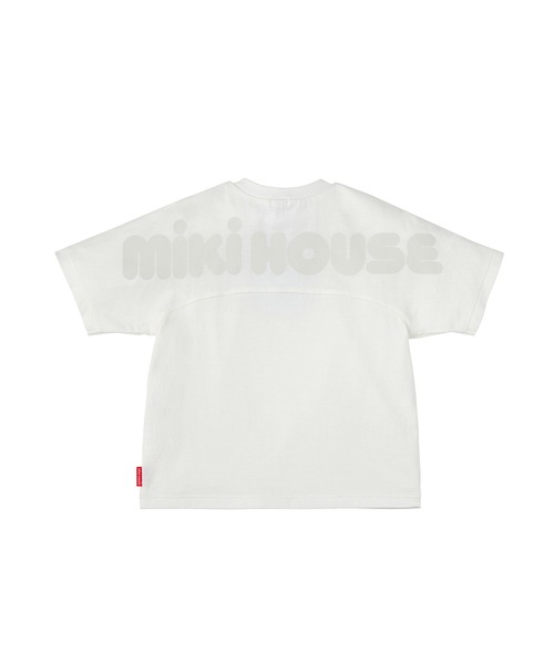 MIKI HOUSE（ミキハウス） tシャツ 「WEB限定」バックロゴ半袖Tシャツ