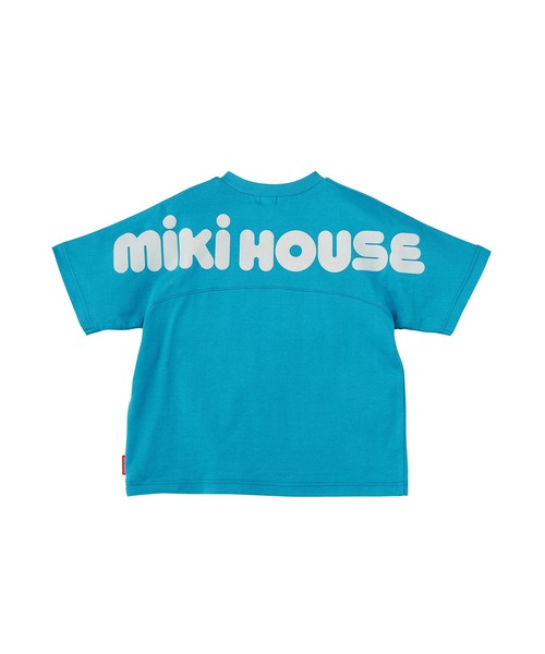 MIKI HOUSE（ミキハウス） tシャツ 「WEB限定」バックロゴ半袖Tシャツ