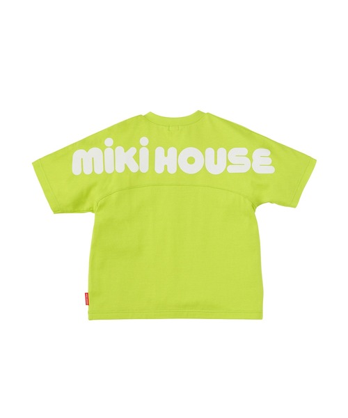 MIKI HOUSE（ミキハウス） tシャツ 「WEB限定」バックロゴ半袖Tシャツ