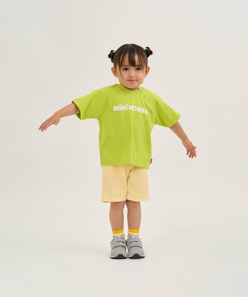 MIKI HOUSE（ミキハウス） tシャツ 「WEB限定」バックロゴ半袖Tシャツ