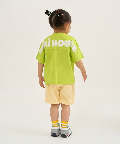 MIKI HOUSE（ミキハウス） tシャツ 「WEB限定」バックロゴ半袖Tシャツ