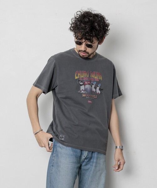 tシャツ CHUMS×SAUVENIR/チャムス×サウベニア 別注 ALL NIGHT SAUNA TOUR Tee/オールナイトサウナ/整う/サウナ | CHUMS | 19