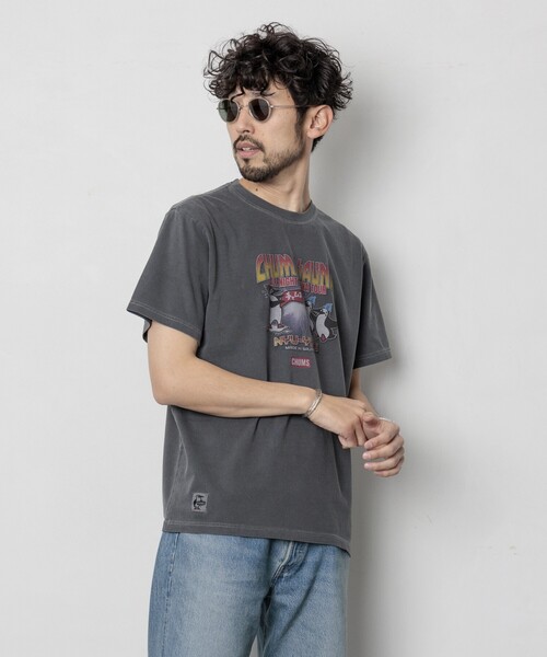 tシャツ CHUMS×SAUVENIR/チャムス×サウベニア 別注 ALL NIGHT SAUNA TOUR Tee/オールナイトサウナ/整う/サウナ | CHUMS | 23