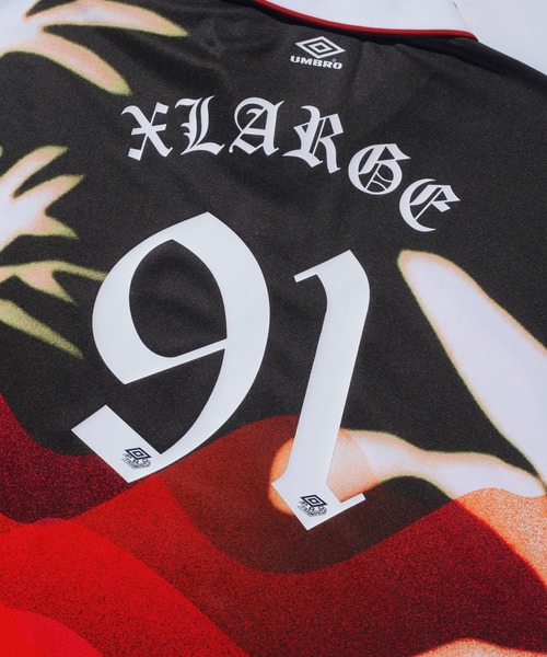 umbro tシャツ XLARGE×UMBRO S/S SOCCER JERSEY メンズ