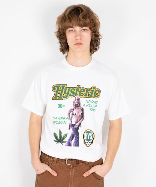 HYSTERIC GLAMOUR tシャツ DAYDREAM WOMAN Tシャツ メンズ