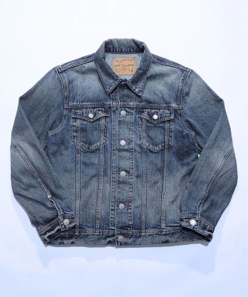 TMT デニムジャケット gジャン 12oz SOFT DENIM TRUCKER JACKET (TYPE