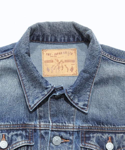 TMT デニムジャケット gジャン 12oz SOFT DENIM TRUCKER JACKET (TYPE