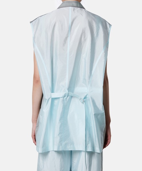 ブラウス シャツ バックタフタスリーブレスシャツ / Back Taffeta  Sleeveless Shirt レディース IRENE ブラウス シャツ バックタフタスリーブレスシャツ / Back