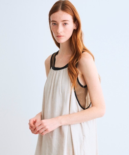 three dots ワンピース three dots ワンピース レーヨンリネン ドレス : ZOZOTOWN Yahoo