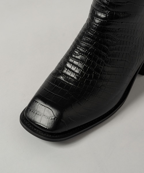 「soerte」 ブーツ 41 ブラック メンズ_画像9