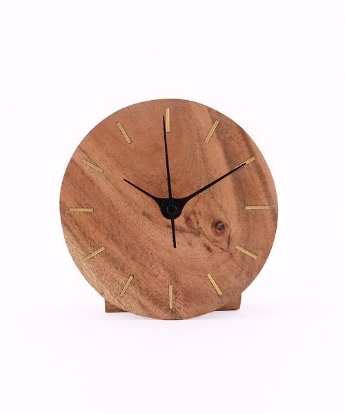 TIMELESS COMFORT（タイムレスコンフォート） 時計 BRASSと木の掛け