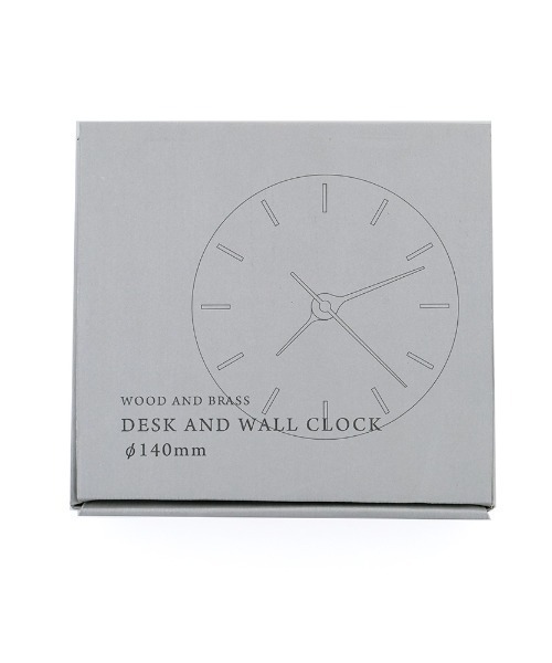 TIMELESS COMFORT（タイムレスコンフォート） 時計 BRASSと木の掛け