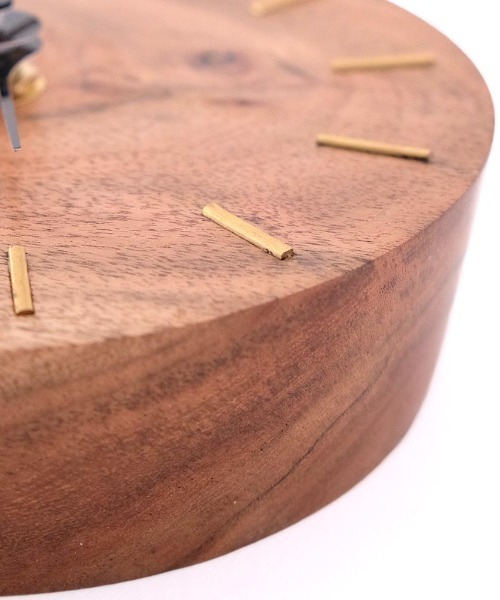 TIMELESS COMFORT（タイムレスコンフォート） 時計 BRASSと木の掛け