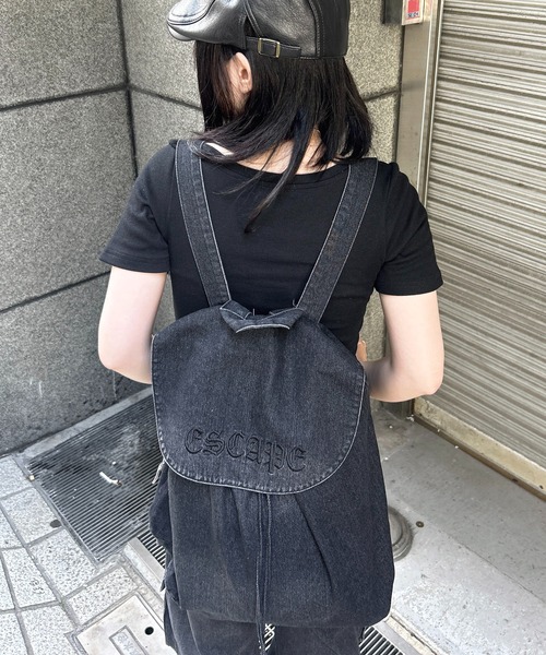 SPINNS デイバック リュック グランジデニムナップサック