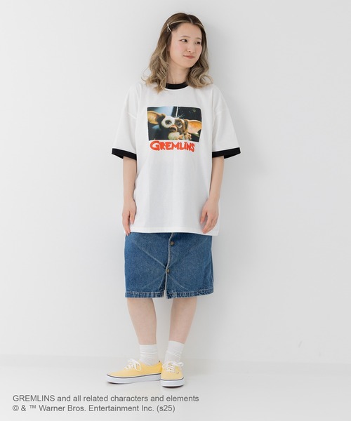 グニーズtシャツ JAM & LINK tシャツ 「グレムリン」「グーニーズ」映画半袖T