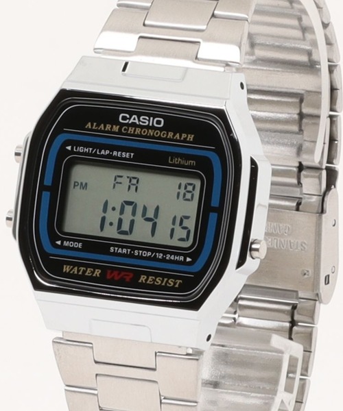 CASIOクォーツ腕時計 シルバーメンズ、レディス CASIO（カシオ） 腕時計 スタンダード デジタル 日常生活防水 腕時計