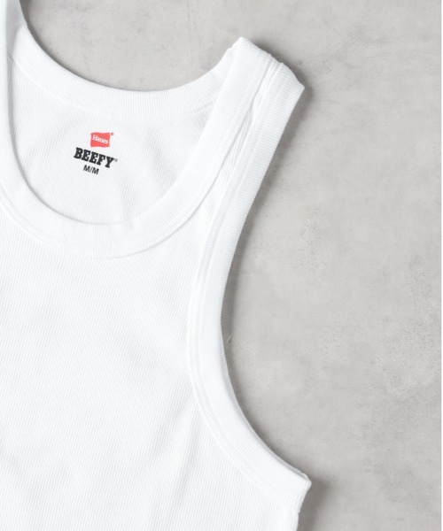 Hanes（ヘインズ） タンクトップ 「HANES」BEEFYタンクトップ