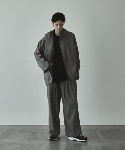 remer 「remer」 ジップアップブルゾン MEDIUM チャコールグレー