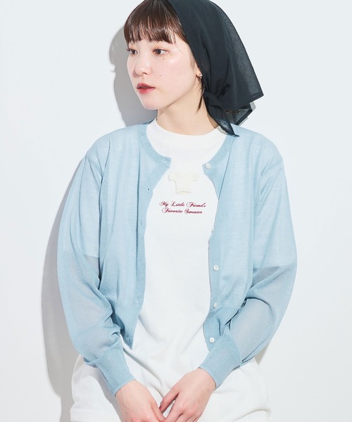 カーディガン raw cardigan レディース