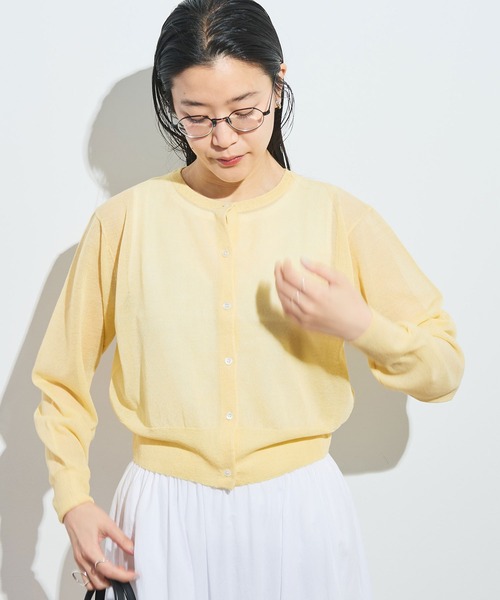 fig London カーディガン raw cardigan レディース : ZOZOTOWN
