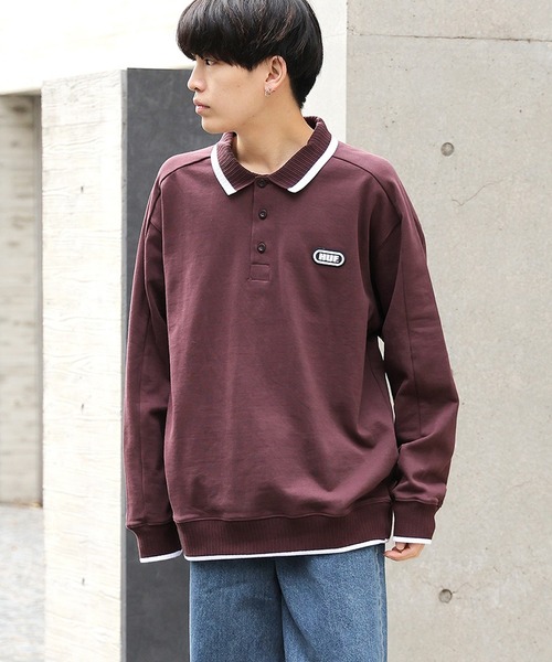 FLOWER KNIT POLO HUF ハフ　ポロシャツ HUF（ハフ）の「FLOWER KNIT POLO / HUF ハフ ポロシャツ