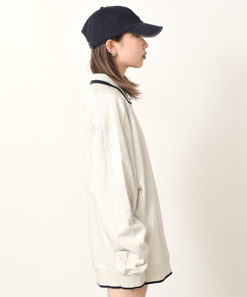 HUF ポロシャツ HUF/ハフ ESSEX POLO FLEECE ニットポロ 長袖