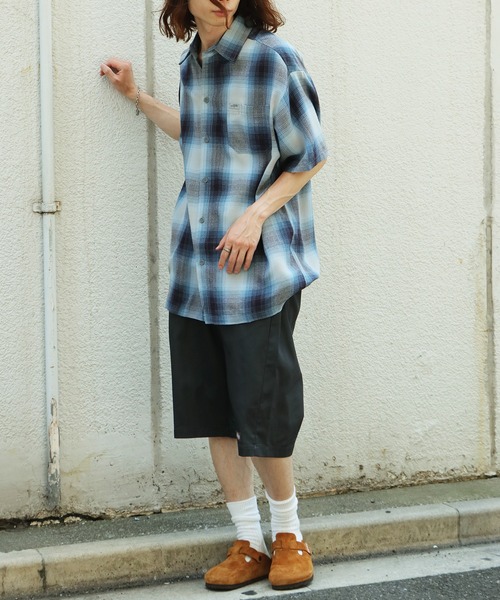 Cal Top（キャルトップ） シャツ ART2000 SHORT SLEEVE SHIRT チェック