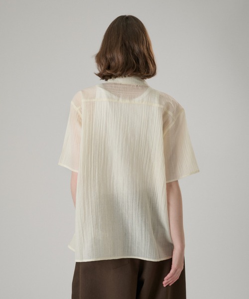 シャツ SILVER BUTTON REGULAR COLLAR SHIRT / シルバーボタンレギュラーカラーシャツ メンズ レディースの画像