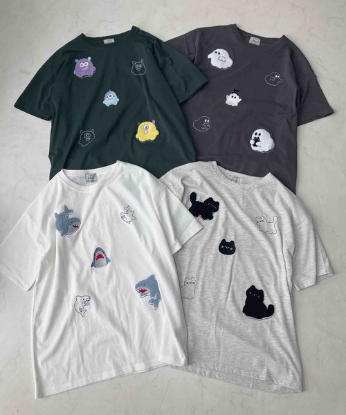 AS KNOW AS（アズノゥアズ） tシャツ 半袖 ○選びアソート ちりばめ