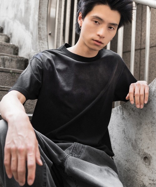 kutir tシャツ VINTAGELIKE DRAWCORD SUNFADED WASH TEE