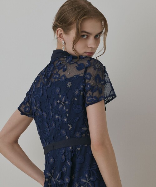 GRACE CONTINENTAL（グレースコンチネンタル） ドレス フラワ−フレ