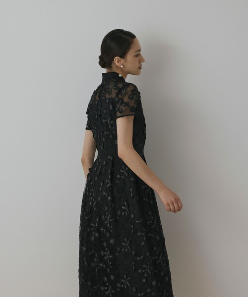 GRACE CONTINENTAL（グレースコンチネンタル） ドレス フラワ−フレ