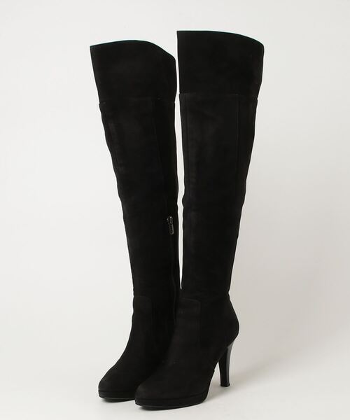 POOL SIDE ブーツ POOL SIDE（プール サイド） ロングブーツ 23.5cm ブラック レディース