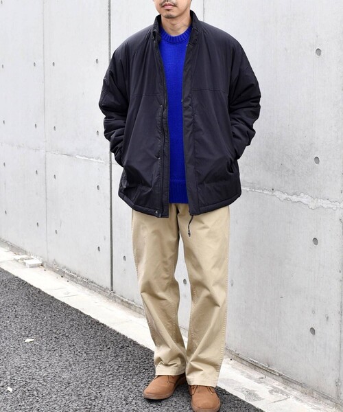 「HINSON」 ブルゾン SMALL グレー メンズ_画像6