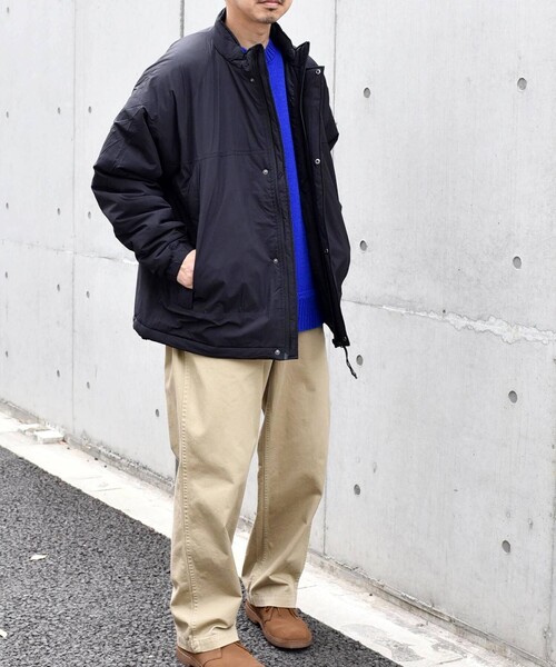 「HINSON」 ブルゾン SMALL グレー メンズ_画像8