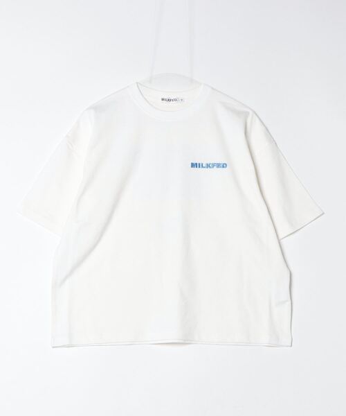 「MILKFED.」 半袖Tシャツ L オフホワイト レディース
