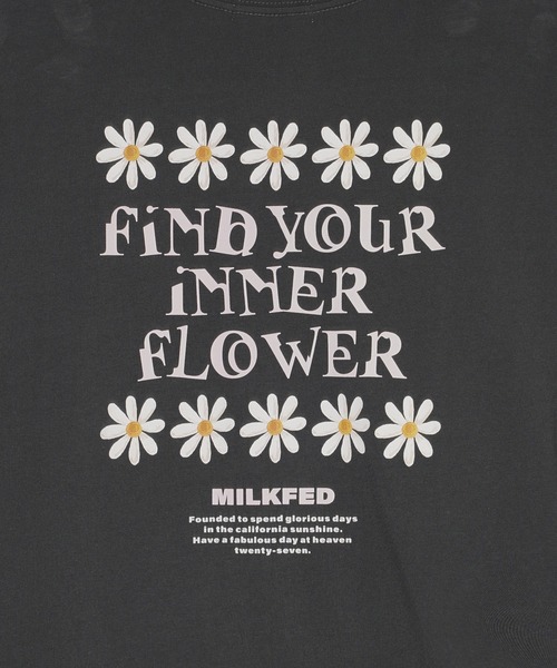 「MILKFED.」 半袖Tシャツ L オフホワイト レディース