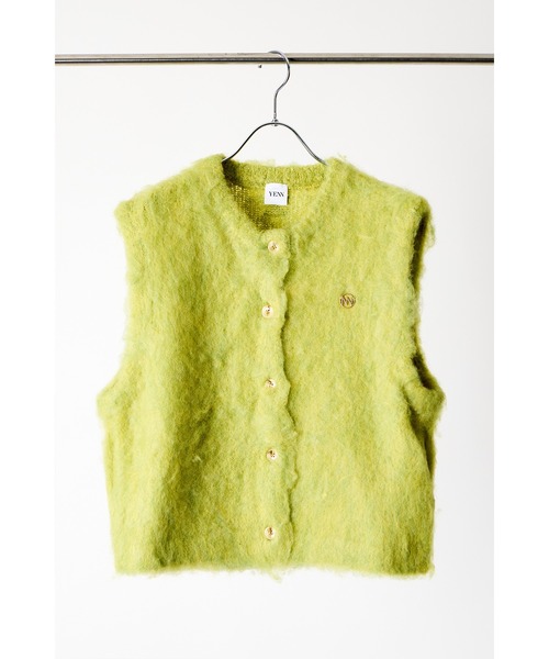 YENN ニット セーター 「 / イエン 」FLUFFY VEST フラッフィー