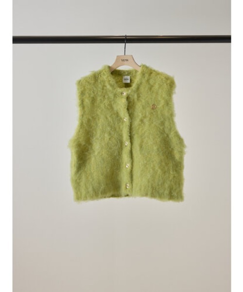 【新品未使用】YENN イエン ニットベスト YENN / イエン 】BI COLOR KNIT VEST / バイカラーニットベスト