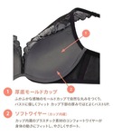 ブラジャー ショーツセット 雲ふわりブラ ブラ...の詳細画像1