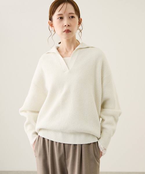 ROPE' PICNIC（ロペ ピクニック） ニット セーター スキッパーポロ