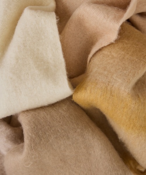 OLUN マフラー ストール volume mix color muffler/ボリュームミックス