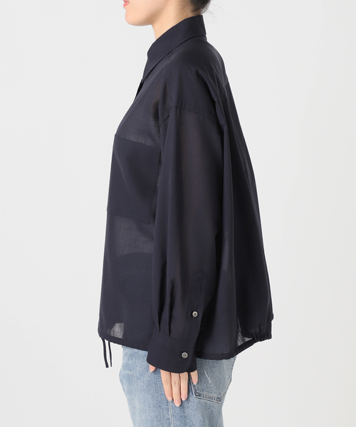 FRAMeWORK ブラウス シャツ シアートロドロストレギュラーシャツ