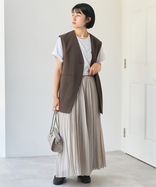 Spick＆Span（スピック アンド スパン） スカート シアーランダム