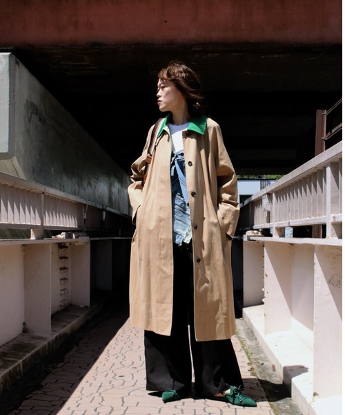 YAHOO（レディーストレンチコート）（サイズ（S/M/L）：M
