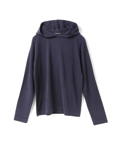 mizuiroind（ミズイロインド） tシャツ スリーレイヤードフード付き