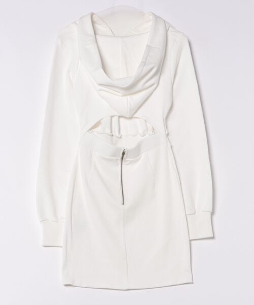 「RESEXXY」 長袖ワンピース SMALL ホワイト レディース_画像2