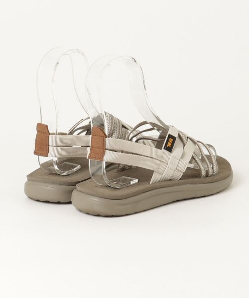 「Teva」 フラットサンダル 23cm ベージュ レディース_画像2