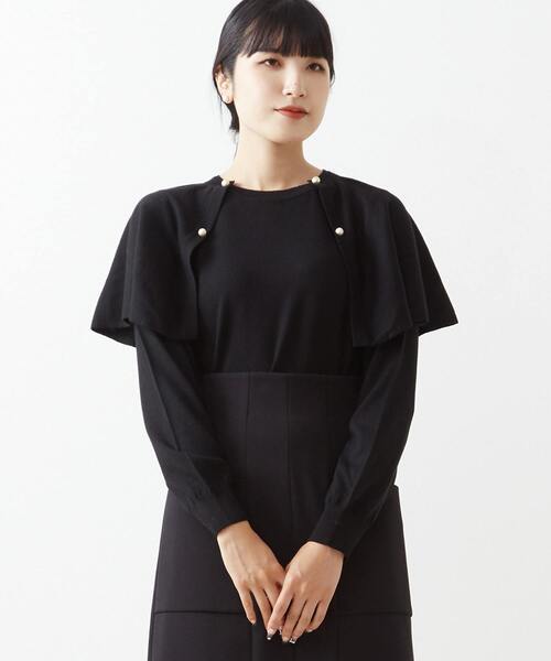 「TIARA」 長袖ニット FREE ブラウン レディース_画像4